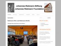 johannes-rebmann-stiftung.de Webseite Vorschau
