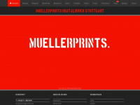 muellerprints.de Webseite Vorschau