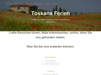 tuscany-toskana.com Webseite Vorschau