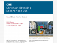 christian-brensing-enterprises.de Webseite Vorschau