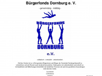 buergerfonds-dornburg.de Webseite Vorschau