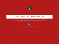 cornell-club.de Webseite Vorschau