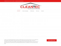 cleantec-dienstleistungen.de Webseite Vorschau