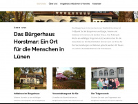 buergerhaus-horstmar.de Webseite Vorschau