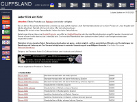 cuffland.de Webseite Vorschau