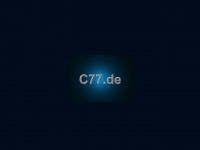 c77.de Webseite Vorschau