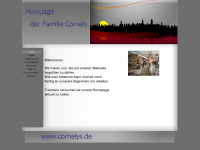 cornelys.de Webseite Vorschau