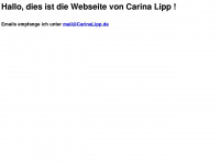 carinalipp.de Webseite Vorschau