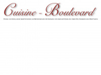cuisine-boulevard.de Webseite Vorschau