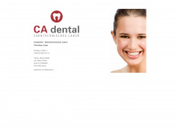 ca-dental.de Webseite Vorschau