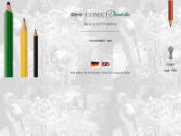 comet-bleistifte.de Webseite Vorschau