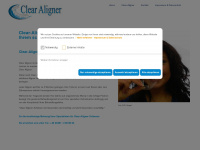 clear-aligner.net Webseite Vorschau
