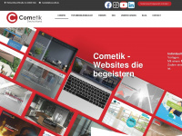 cometik.de Webseite Vorschau
