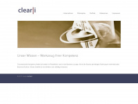clear-i.de Webseite Vorschau