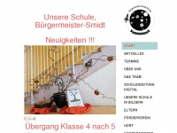 buergermeister-smidt-schule.de Webseite Vorschau