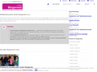 buergernetz-muenster.de Webseite Vorschau