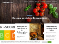 culinaria-nordica.de Webseite Vorschau