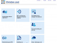 christian-just.de Webseite Vorschau