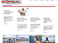 sportblog.cc Webseite Vorschau