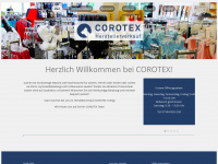corotex.de Webseite Vorschau