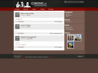 corovic.de Webseite Vorschau