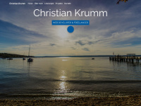 christian-krumm.de Webseite Vorschau