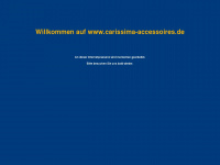 carissima-accessoires.de Webseite Vorschau