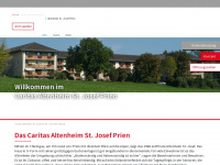 caritas-altenheim-prien.de Webseite Vorschau