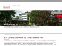caritas-altenheim-rosenheim.de Webseite Vorschau