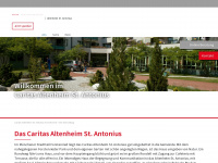 caritas-altenheim-st-antonius-muenchen.de Webseite Vorschau