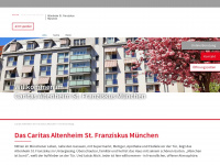 caritas-altenheim-st-franziskus-muenchen.de Webseite Vorschau
