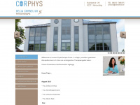 corphys.de Webseite Vorschau