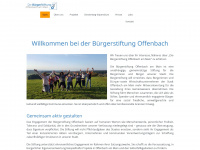 buergerstiftung-offenbach.de Webseite Vorschau