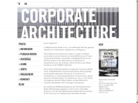 corporate-architecture-design.de Webseite Vorschau