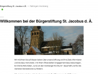 buergerstiftung-st-jacobus.de Webseite Vorschau