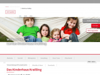 caritas-kinderhaus-krailling.de Webseite Vorschau