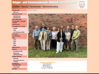 buergerverein-billstedt.de Webseite Vorschau