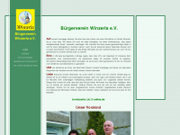 buergerverein-jena-winzerla.de Webseite Vorschau