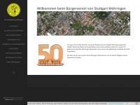 buergerverein-moehringen.de Webseite Vorschau