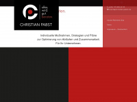 christian-pabst.de Webseite Vorschau