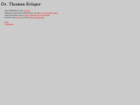 clemens-krueger.de Webseite Vorschau