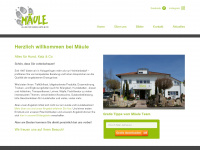 maeule.de Webseite Vorschau