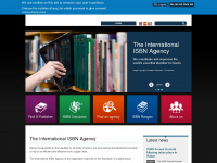 isbn-international.org Webseite Vorschau