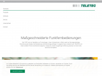 teletec-gmbh.de Webseite Vorschau