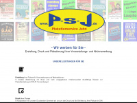 p-s-j.de Webseite Vorschau