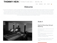 thommy-hein.de Webseite Vorschau