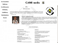 cami-media.de Webseite Vorschau