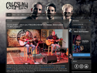 coleslaw-music.de Webseite Vorschau