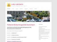 cultur-cafe-berlin.de Webseite Vorschau