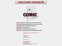 comic-concept.de Webseite Vorschau